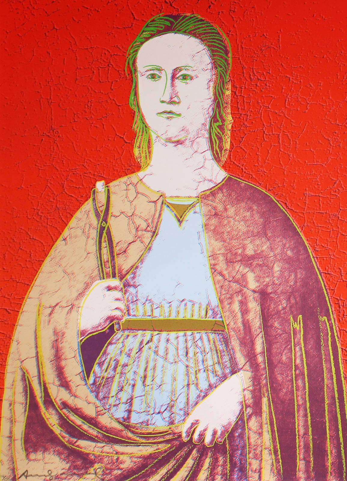 Andy Warhol, Saint Apollonia (FS II.330), 1984