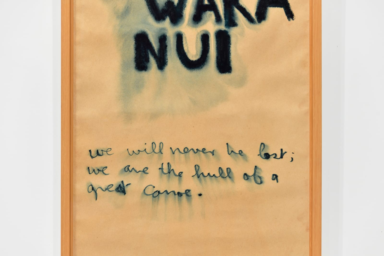 Colin McCahon, We are the Hull of a Great Canoe, 1969