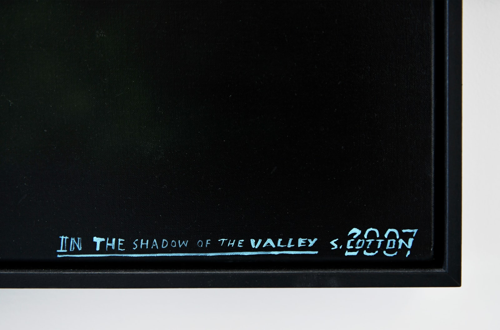 Shane Cotton, In the Shadow of the Valley, 2007