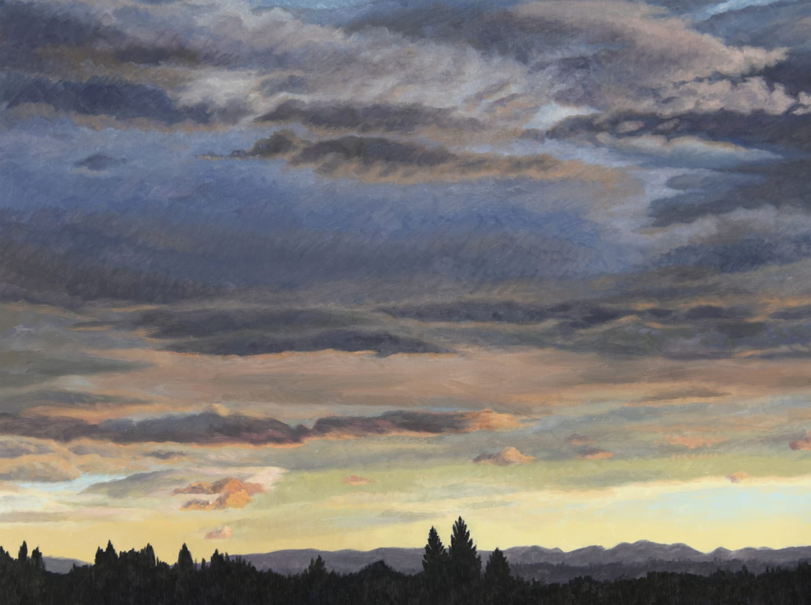 Dick Frizzell, Alexandra Morning, 2019