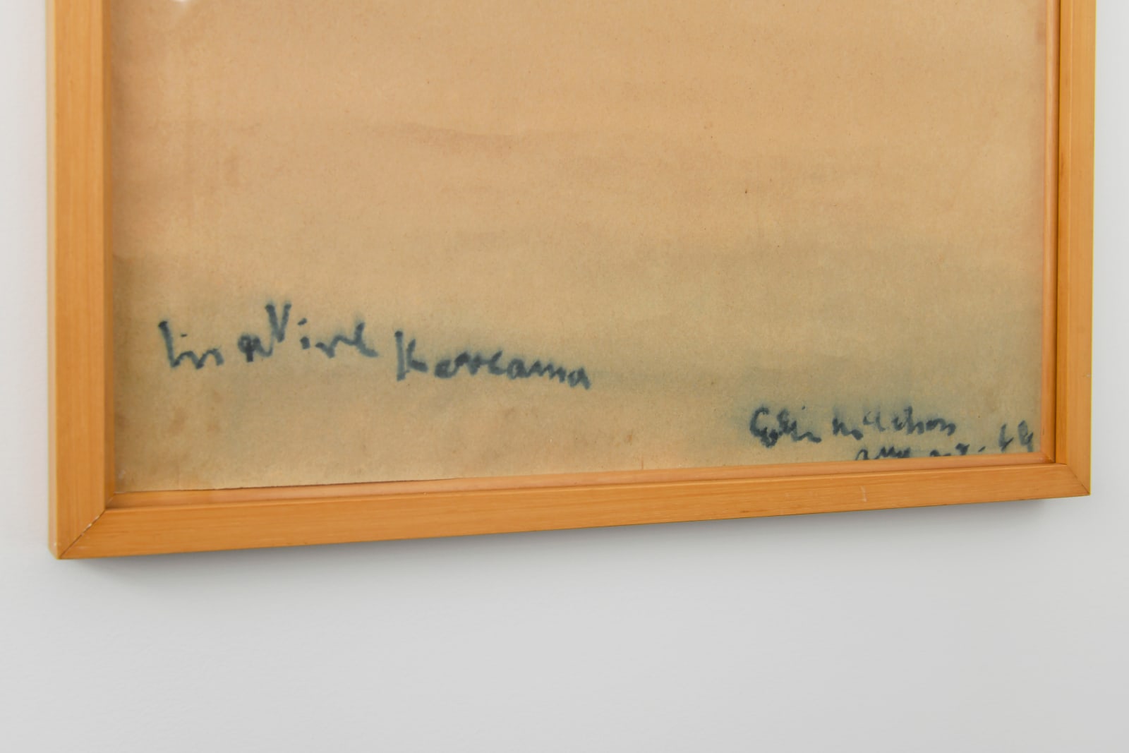 Colin McCahon, We are the Hull of a Great Canoe, 1969