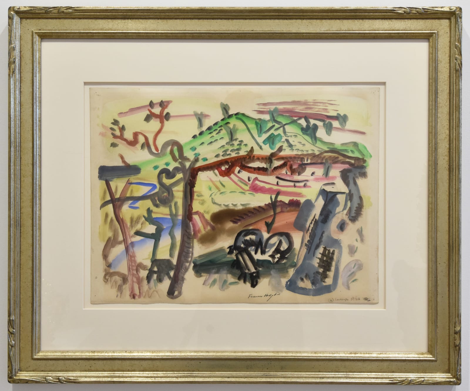 Frances Hodgkins, Landscape Ibiza, 1933