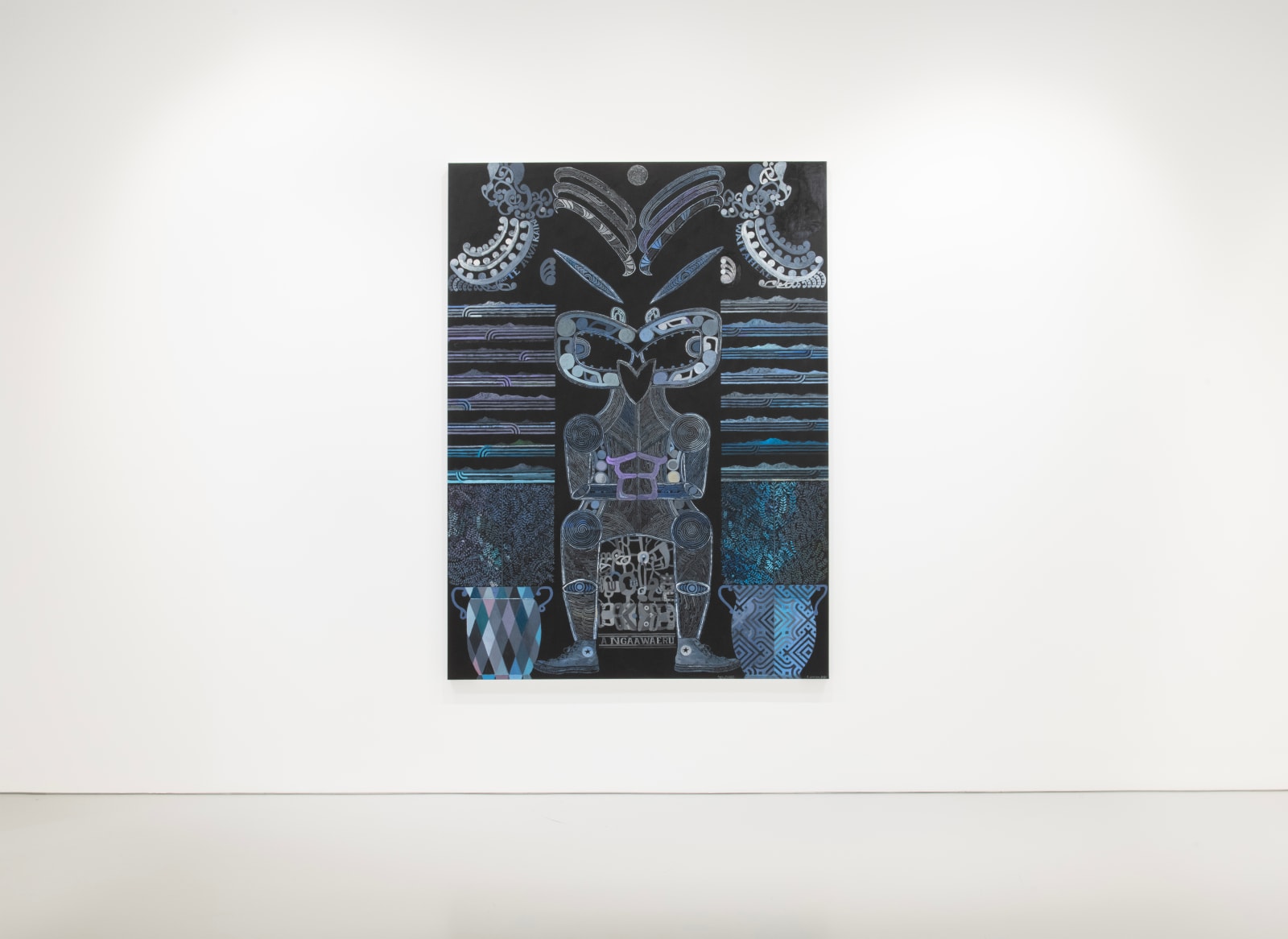 Shane Cotton, Two Rivers, 2025