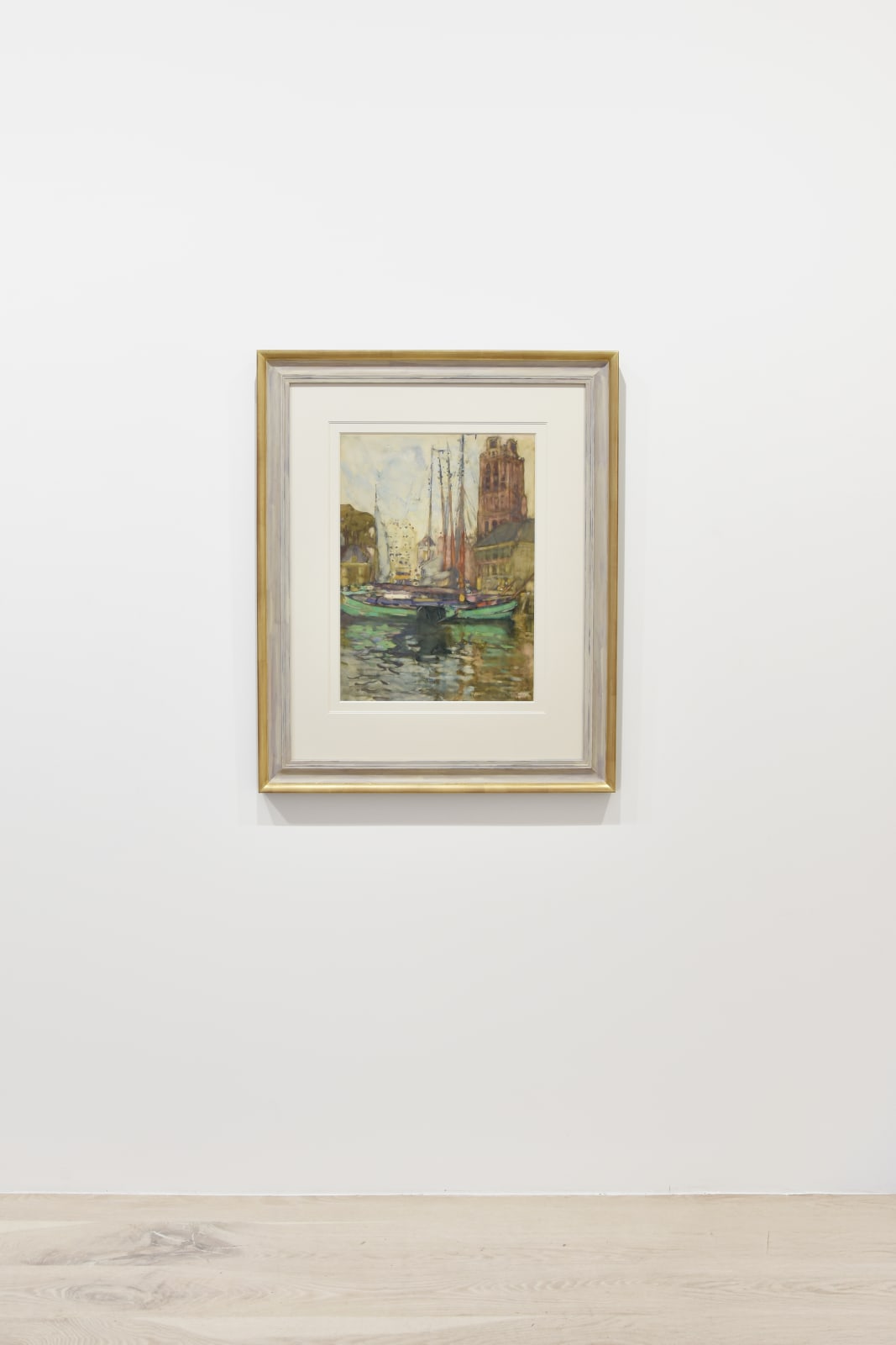 Frances Hodgkins, Dutch Harbour Scene, 1907