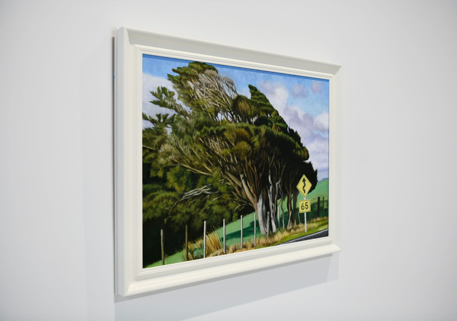 Dick Frizzell, Wind Swept Tree, 2024