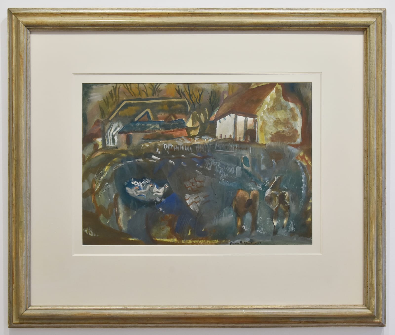 Frances Hodgkins, Farm Pond, 1943