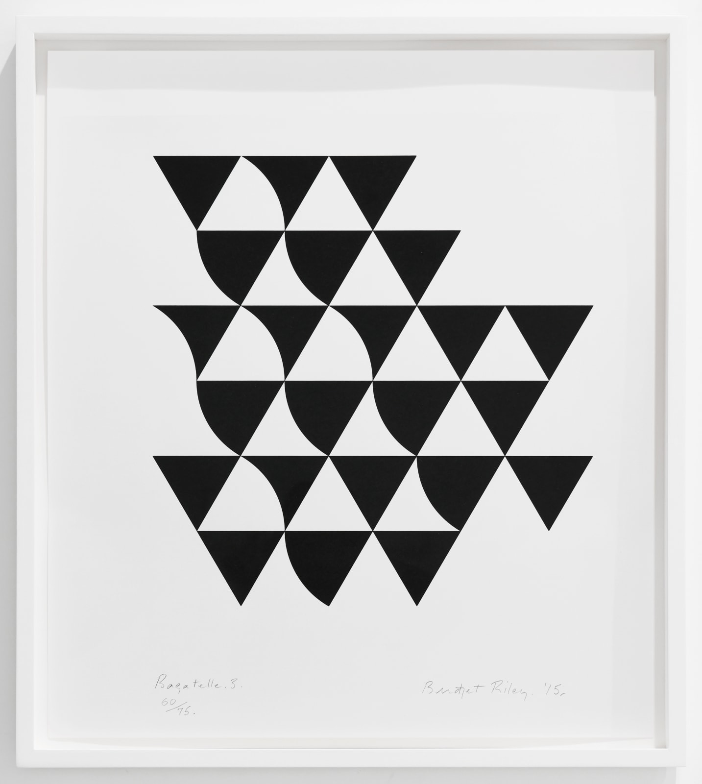 Bridget Riley, Bagatelle 3, 2015