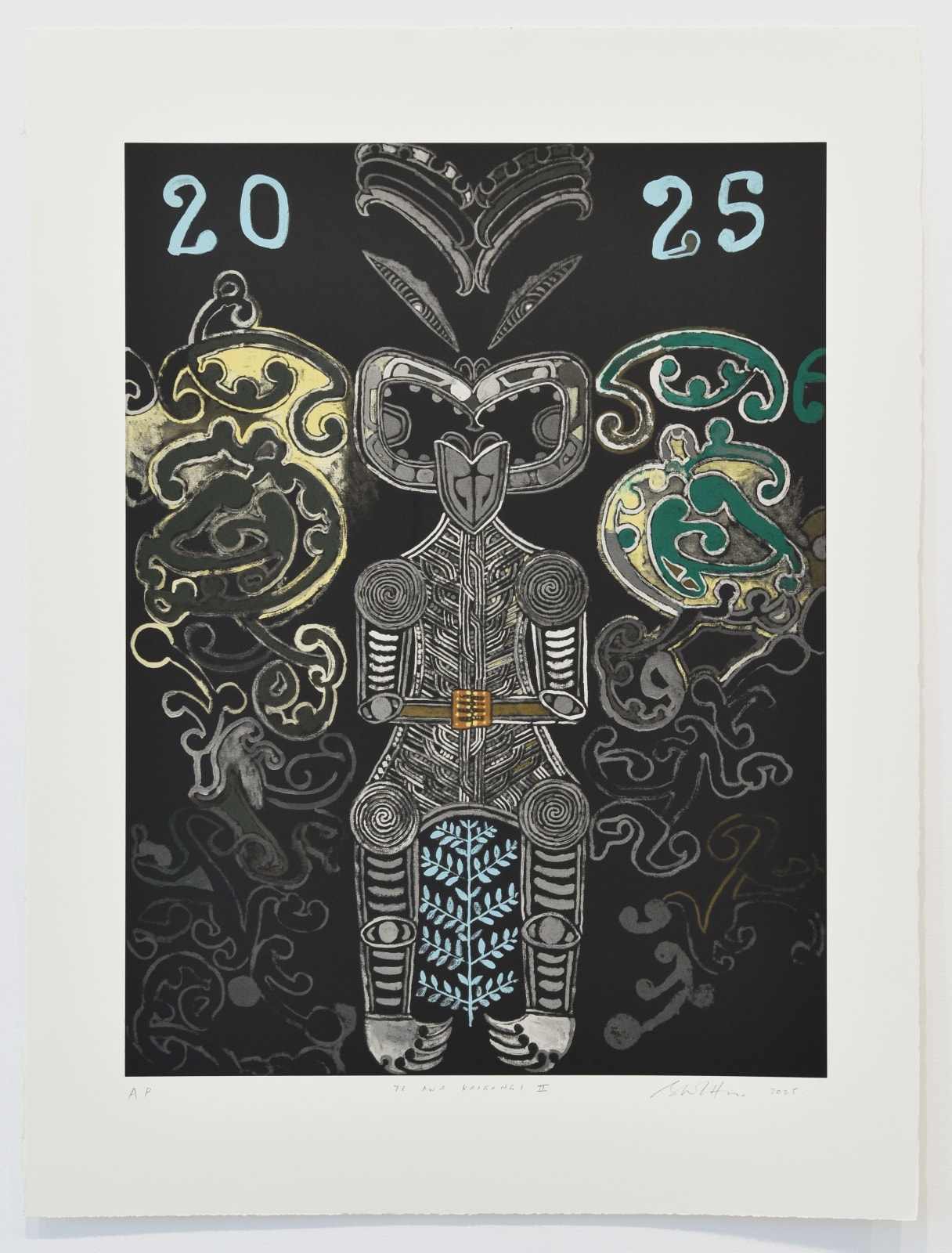 Shane Cotton, Te Awa Kairangi II, 2025