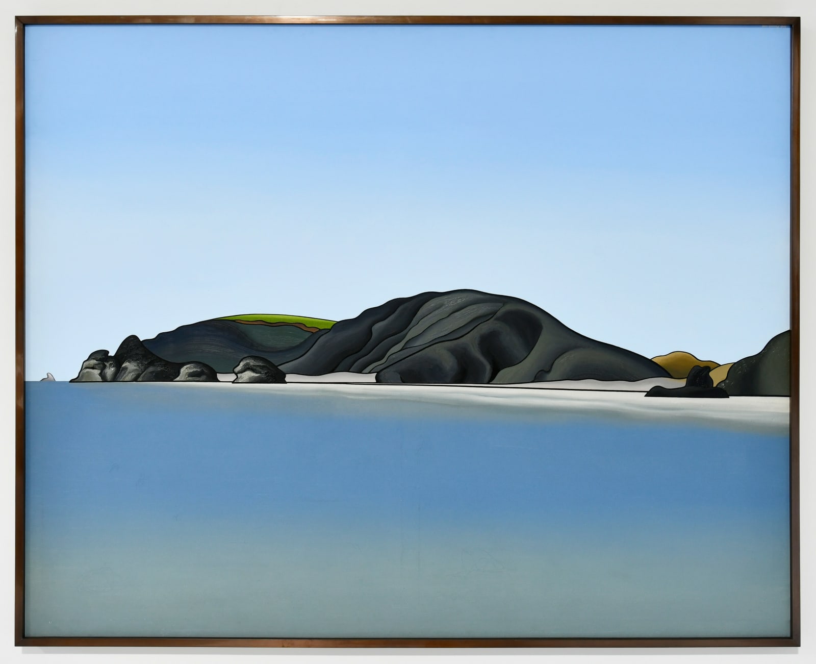 Don Binney, Te Henga from Man's Head III, 1971