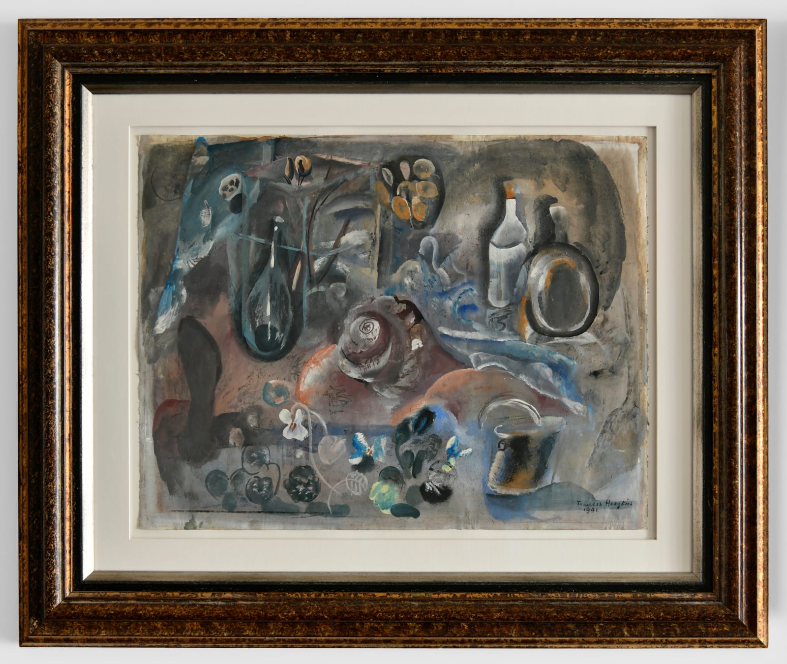 Frances Hodgkins, Wild Violets and Honesty, 1941