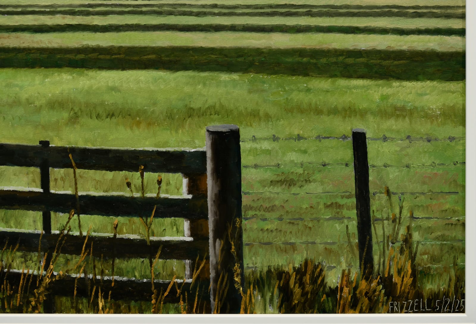 Dick Frizzell, Gate, 2025