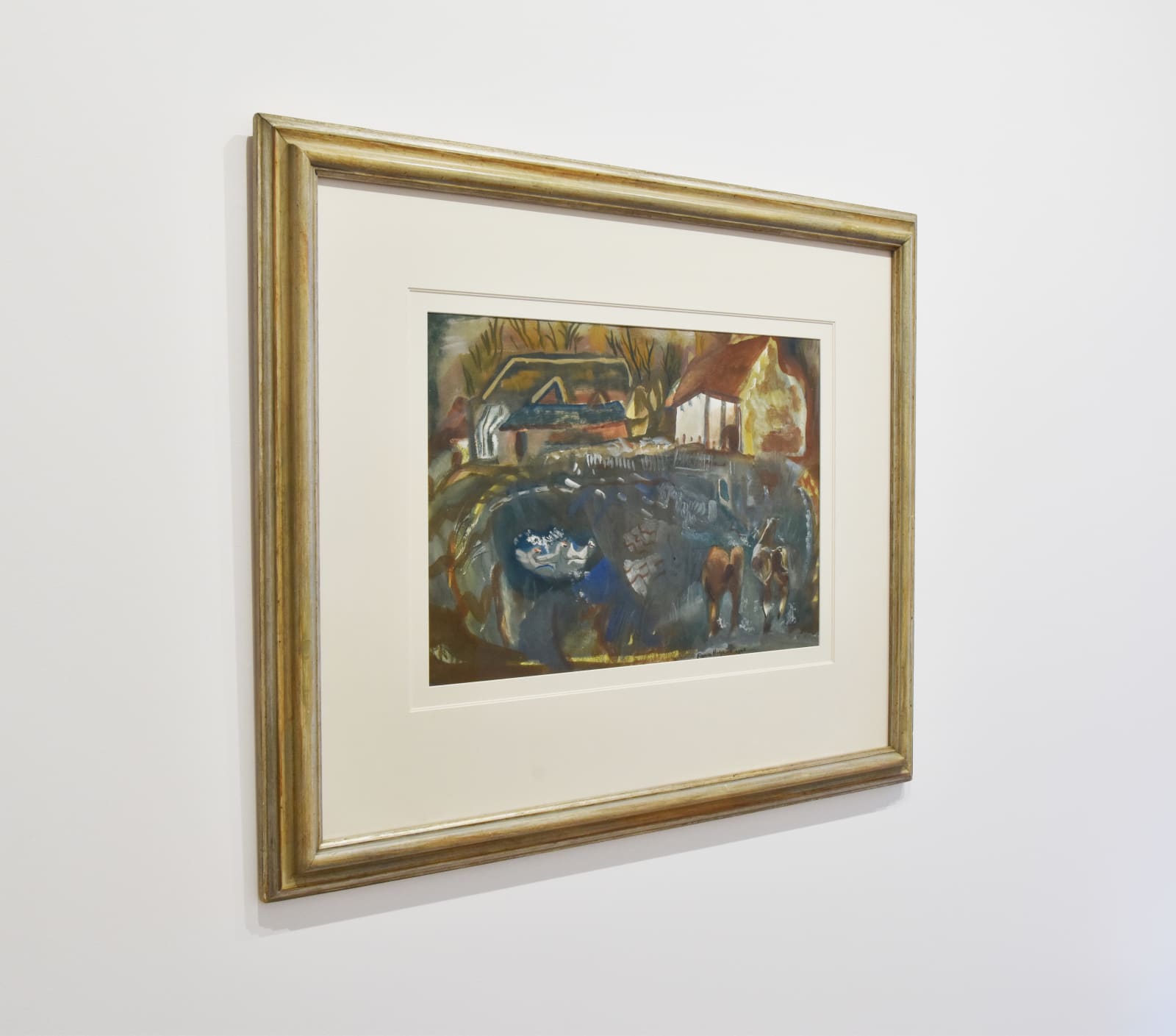 Frances Hodgkins, Farm Pond, 1943