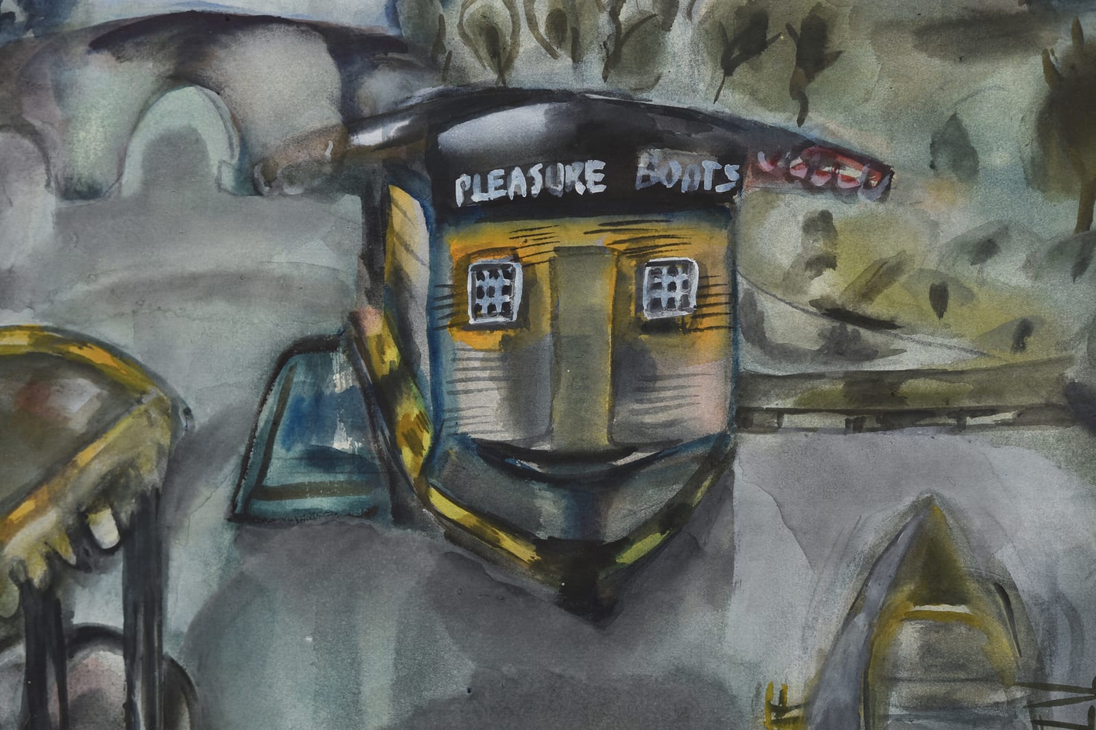 Frances Hodgkins, Pleasure Boat, Bridgnorth, c.1932