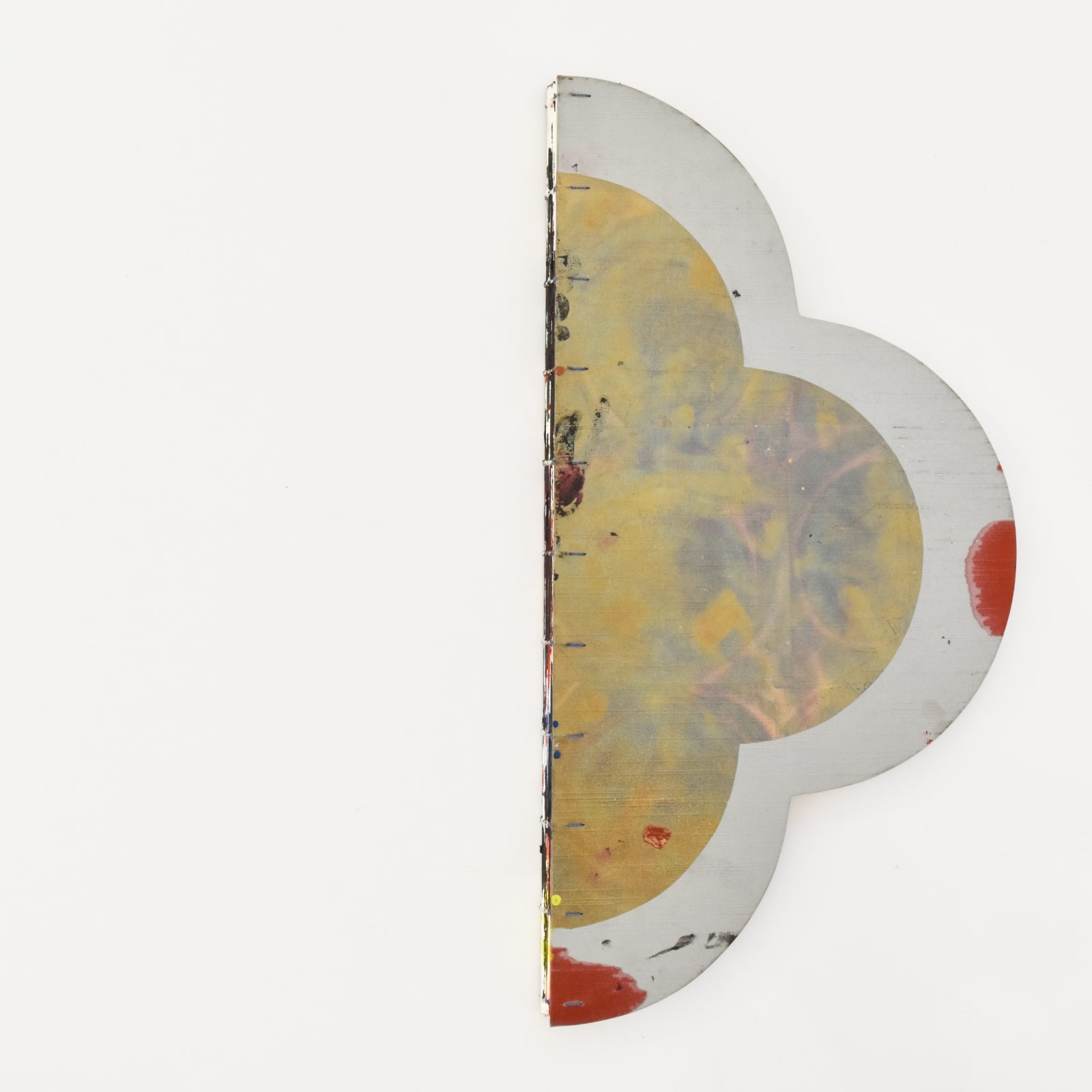 Max Gimblett, Quatrefoil Book - 4, 2023