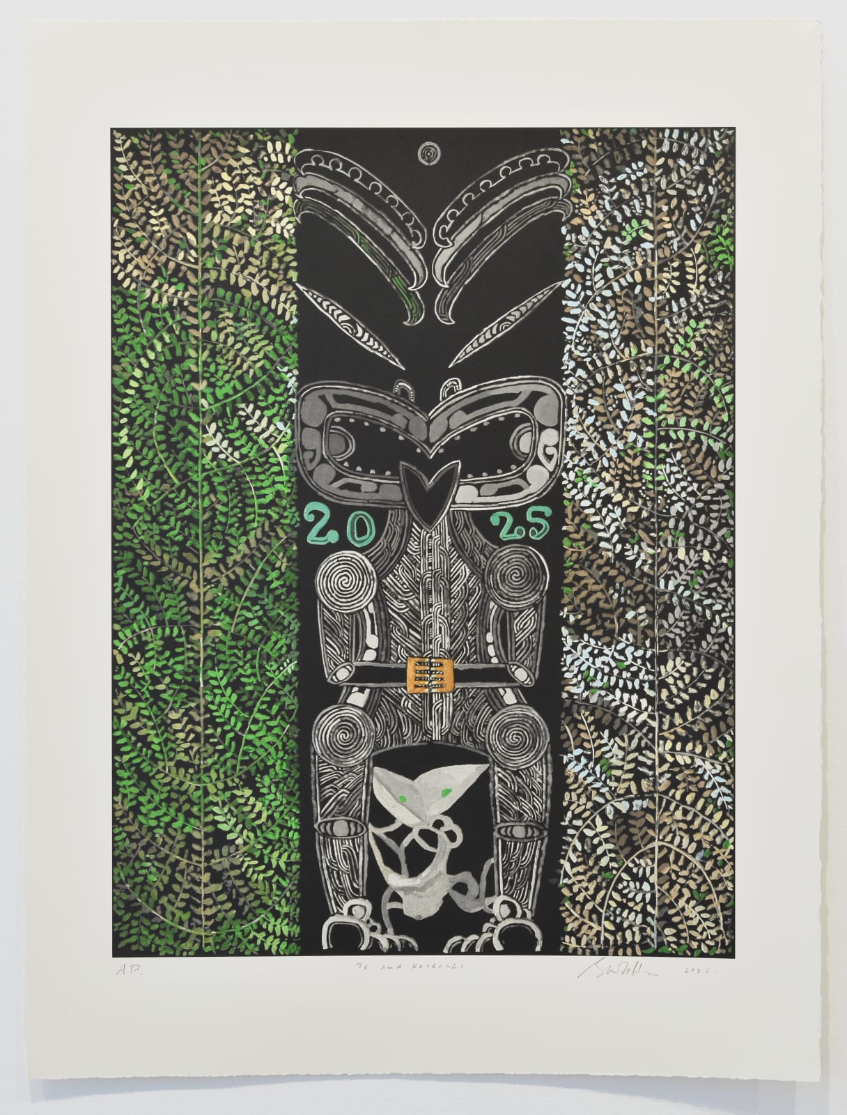 Shane Cotton, Te Awa Kairangi I, 2025