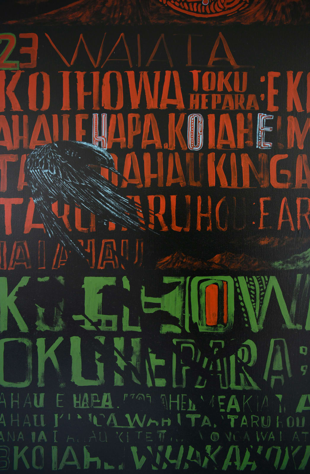 Shane Cotton, In the Shadow of the Valley, 2007