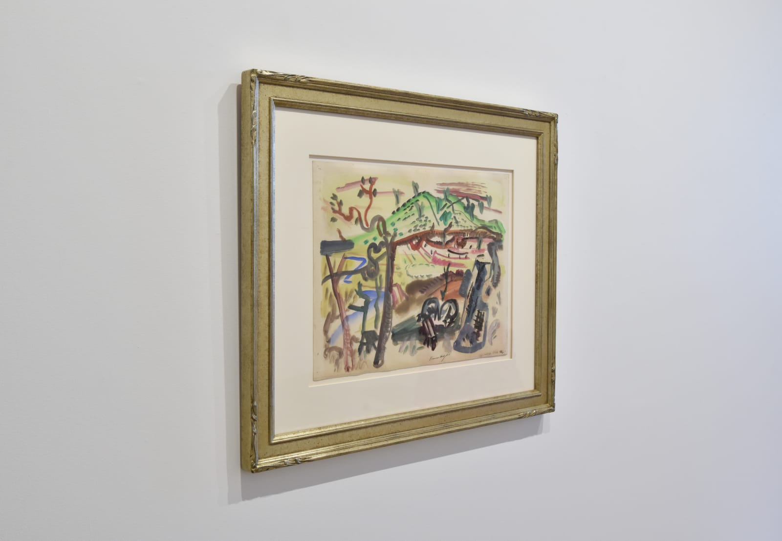 Frances Hodgkins, Landscape Ibiza, 1933