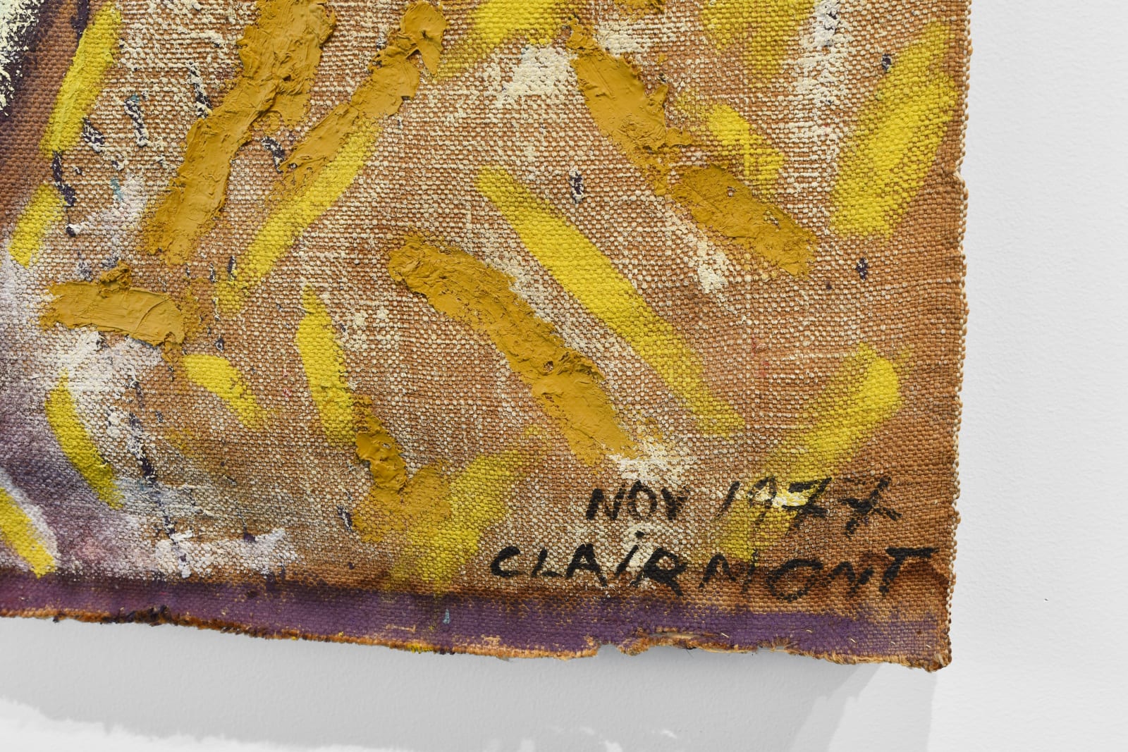 Philip Clairmont, Corner Painting - Table Top (aka Mao Diptych), 1977