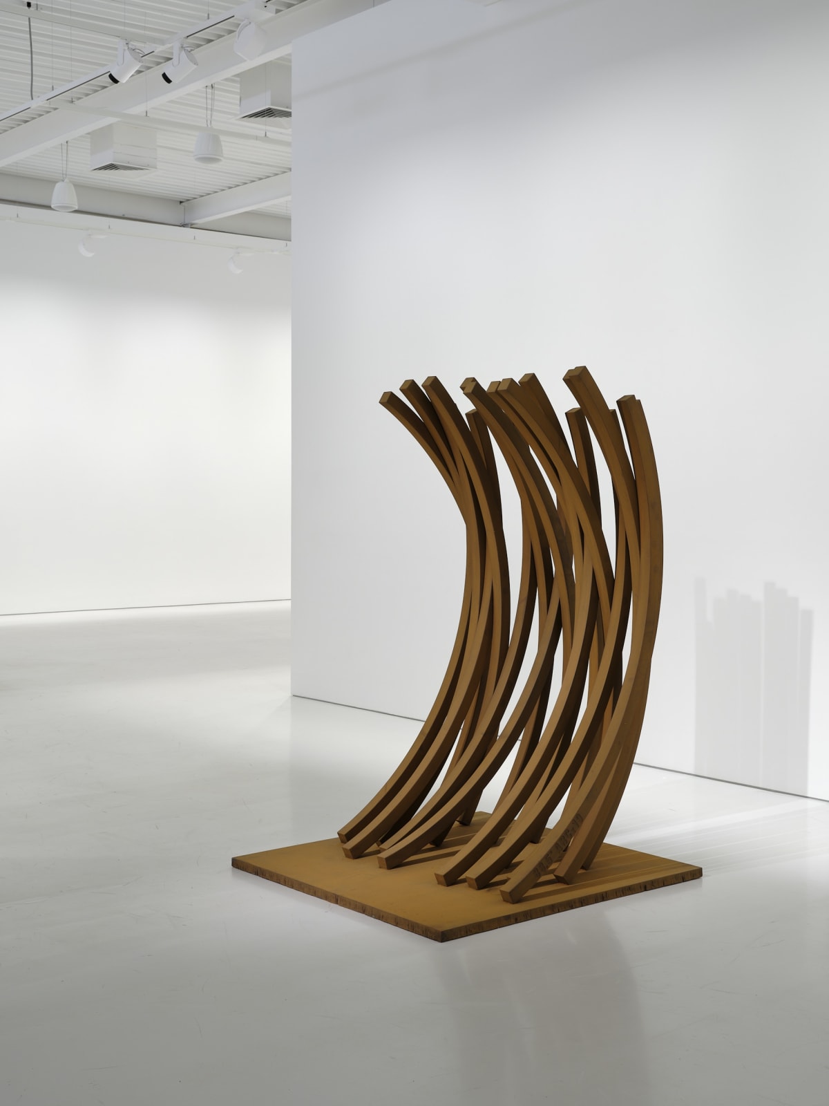 Bernar Venet, 88.5° Arc x 19, 2022