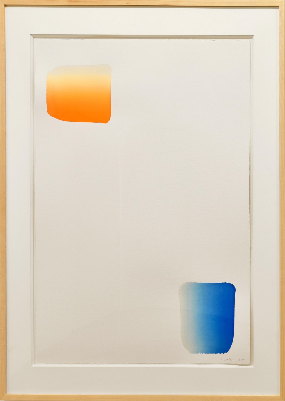 Lee Ufan, Dialogue [No. 59587], 2014