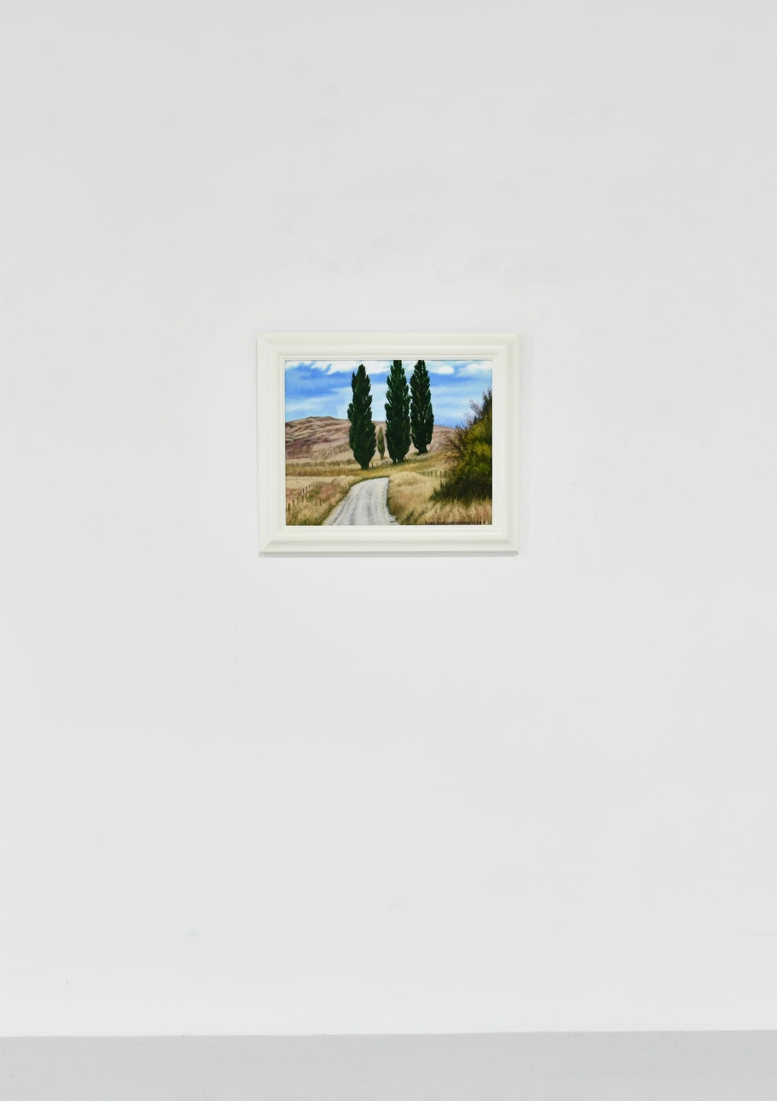 Dick Frizzell, Dark Poplars, 2025