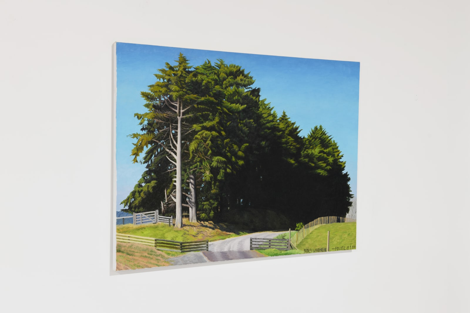 Dick Frizzell, Broken Windbreak, 2013