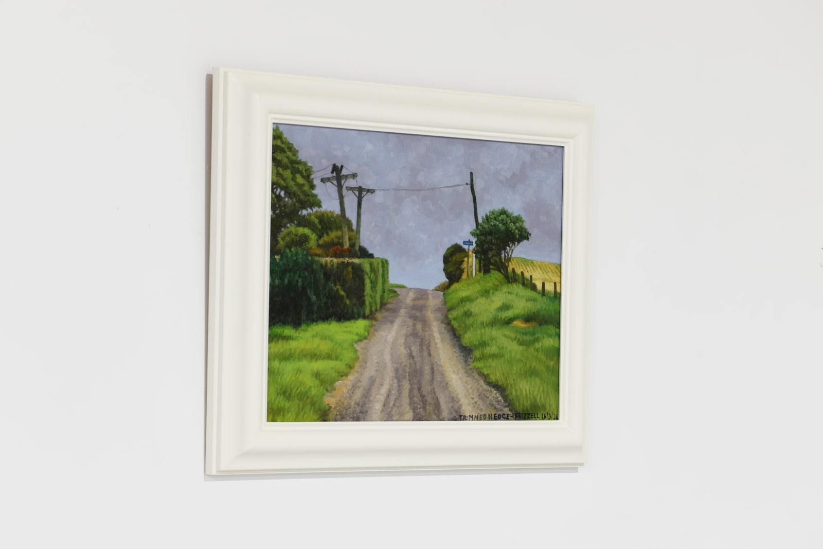 Dick Frizzell, Trimmed Hedge, 2024