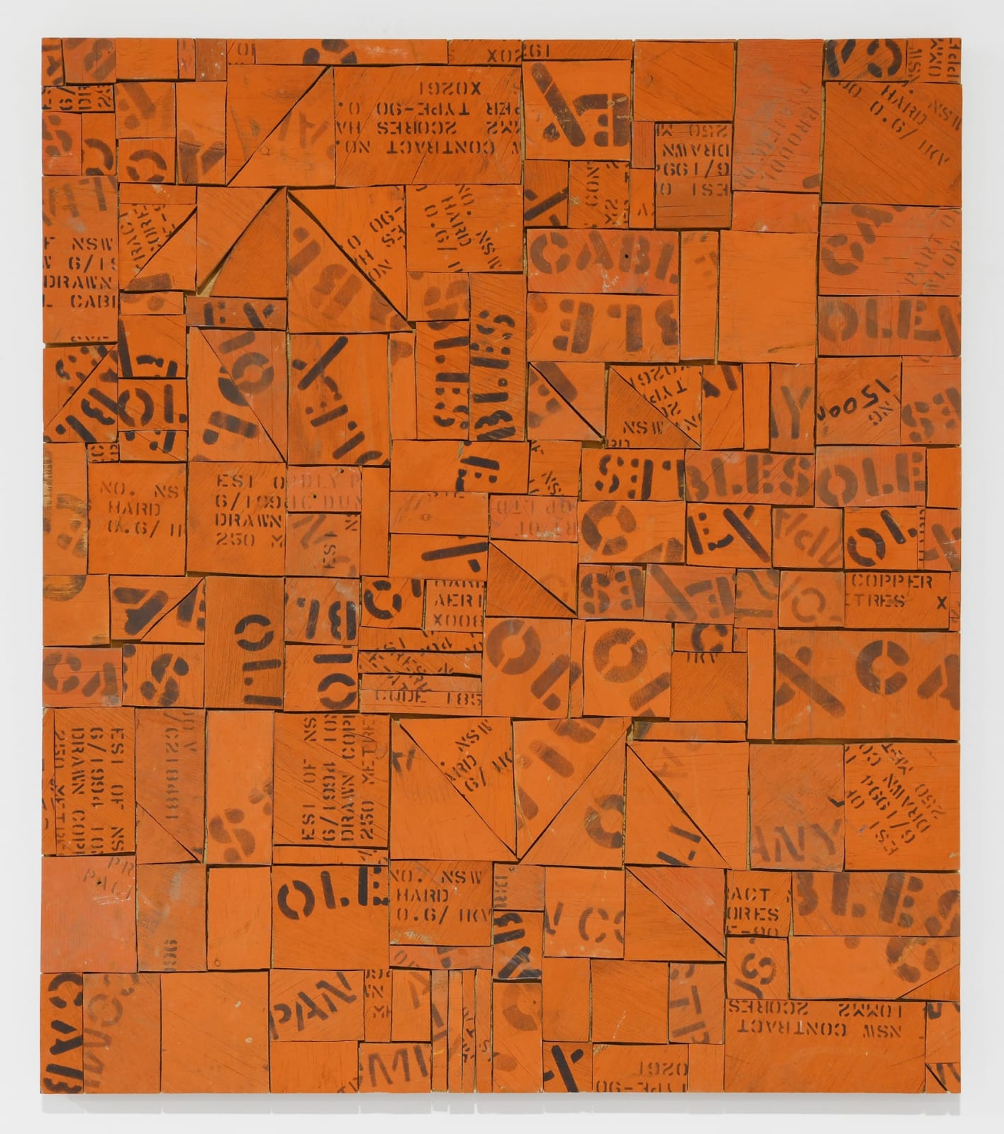 Rosalie Gascoigne, Western Plains, 1998