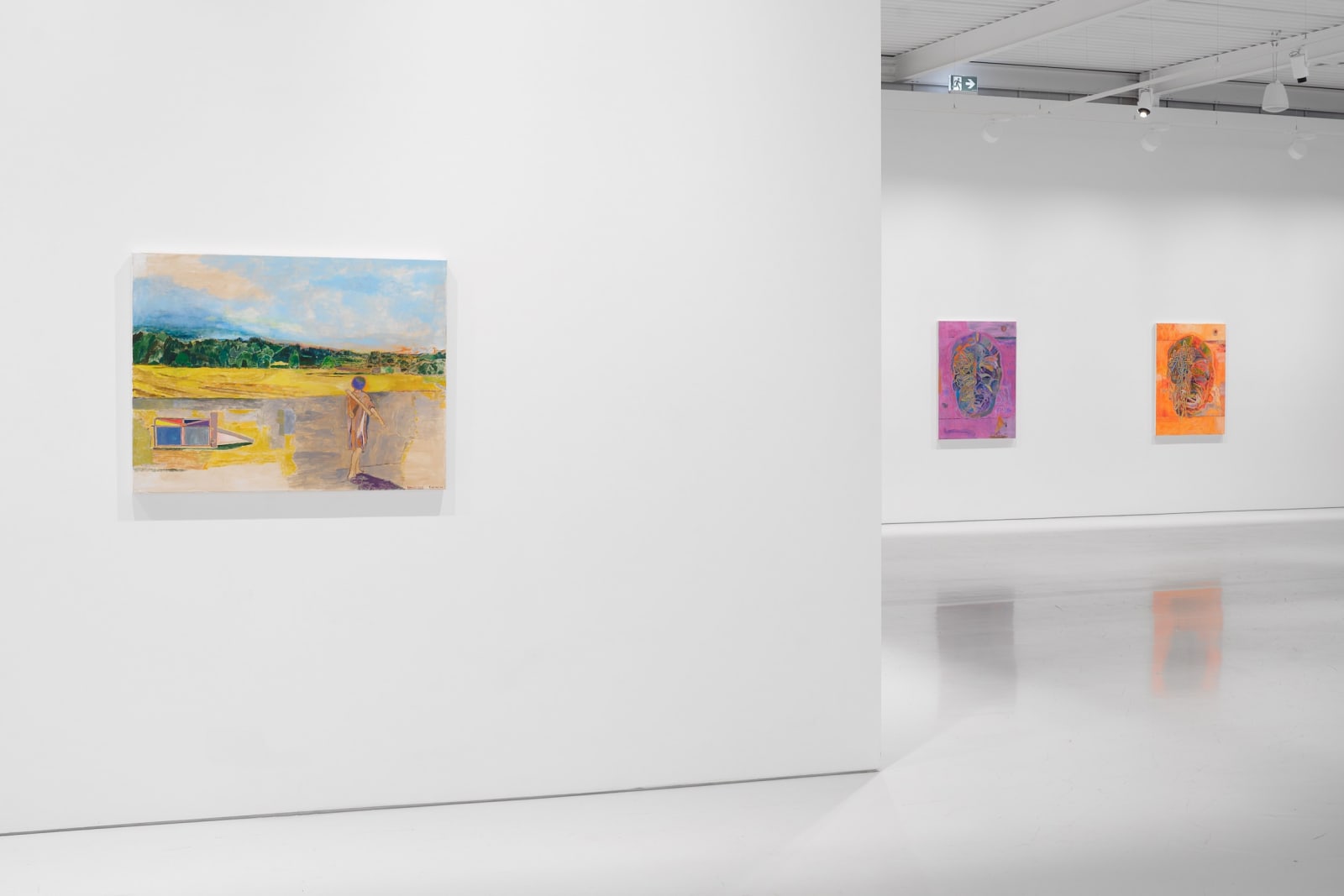 Shane Cotton, Sunset Gate, 2024
