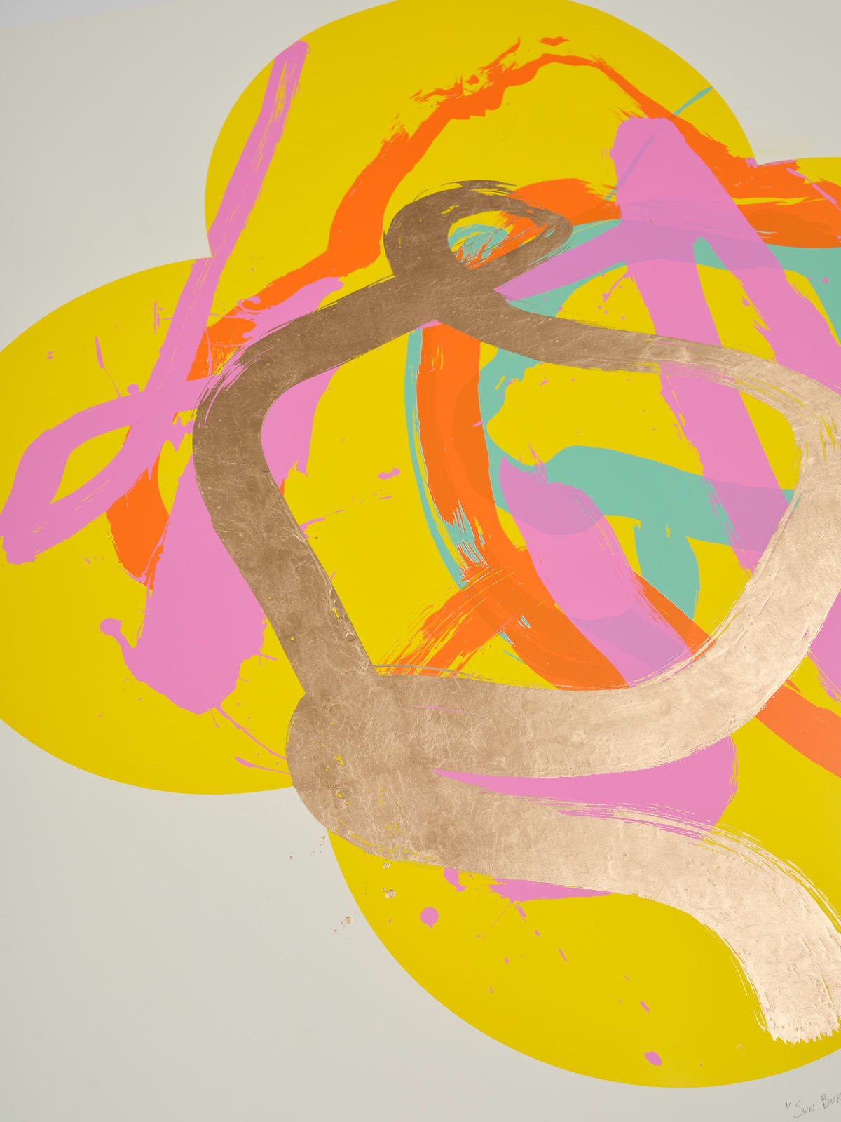 Max Gimblett, Sun Burst, 2024