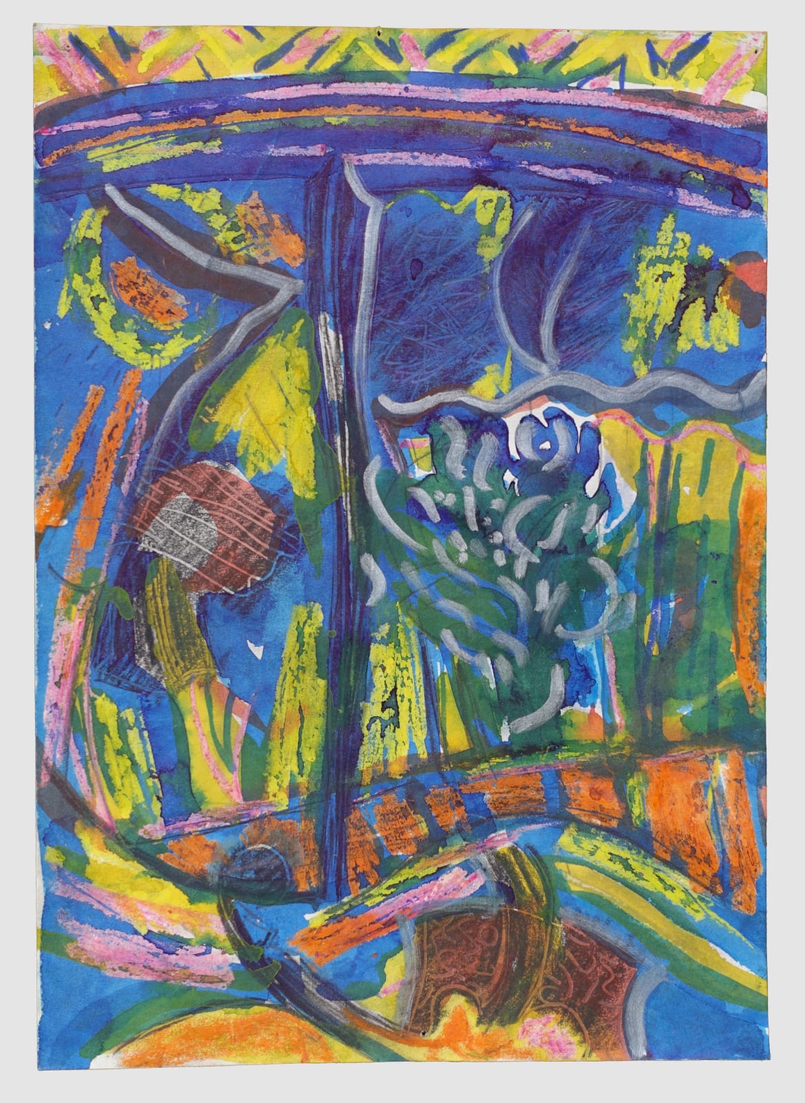 Philip Clairmont, Untitled (Blue Window), c.1978