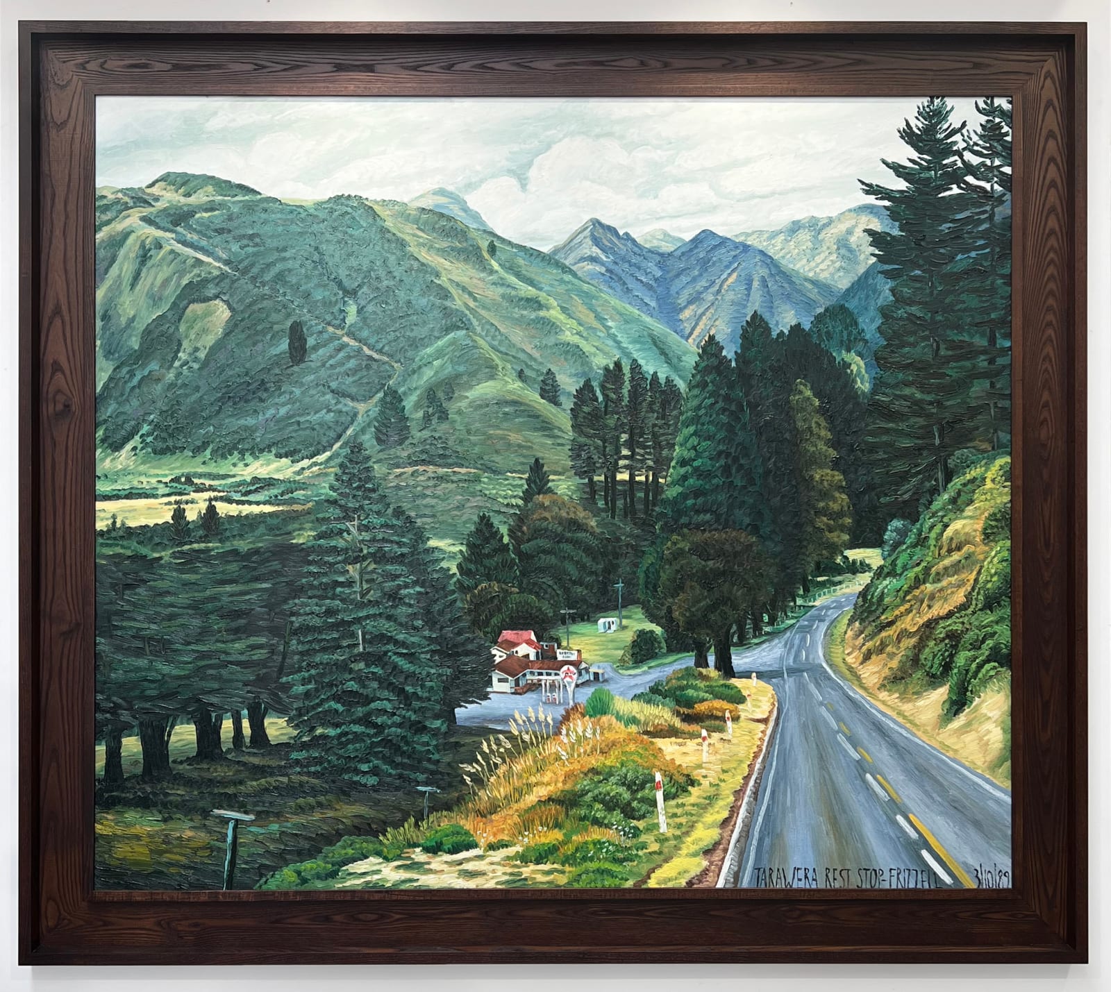Dick Frizzell, Tarawera Rest Stop, 1989