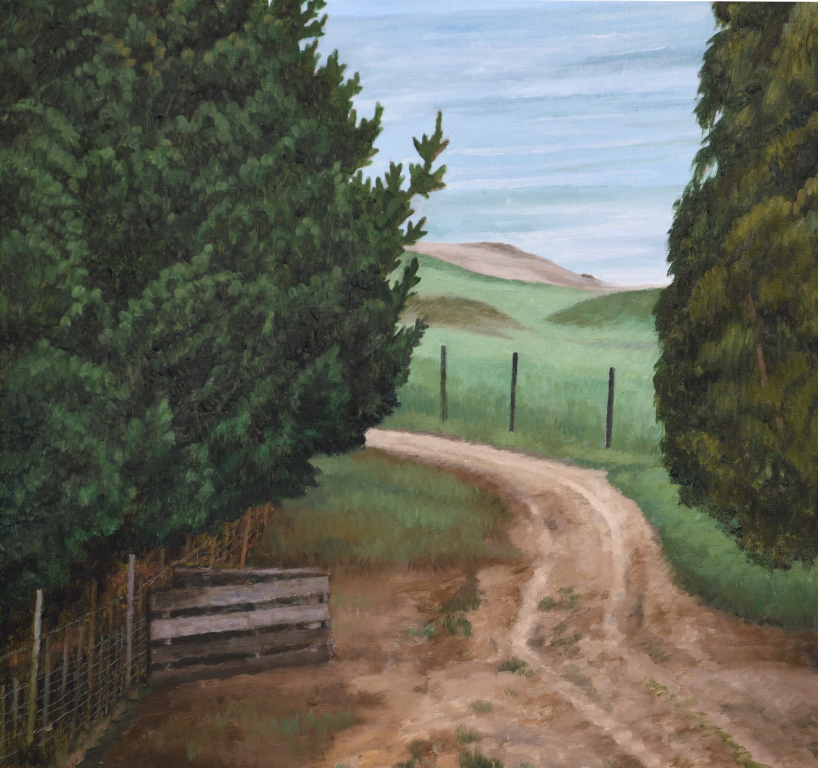 Dick Frizzell, Sea View Castlepoint, 2025