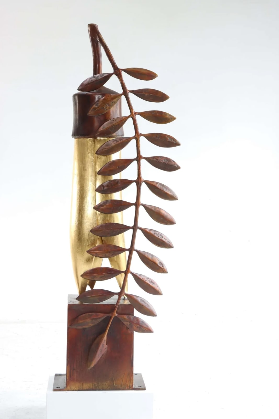 Paul Dibble, Standing Kowhai, 2023 (cast 2024)