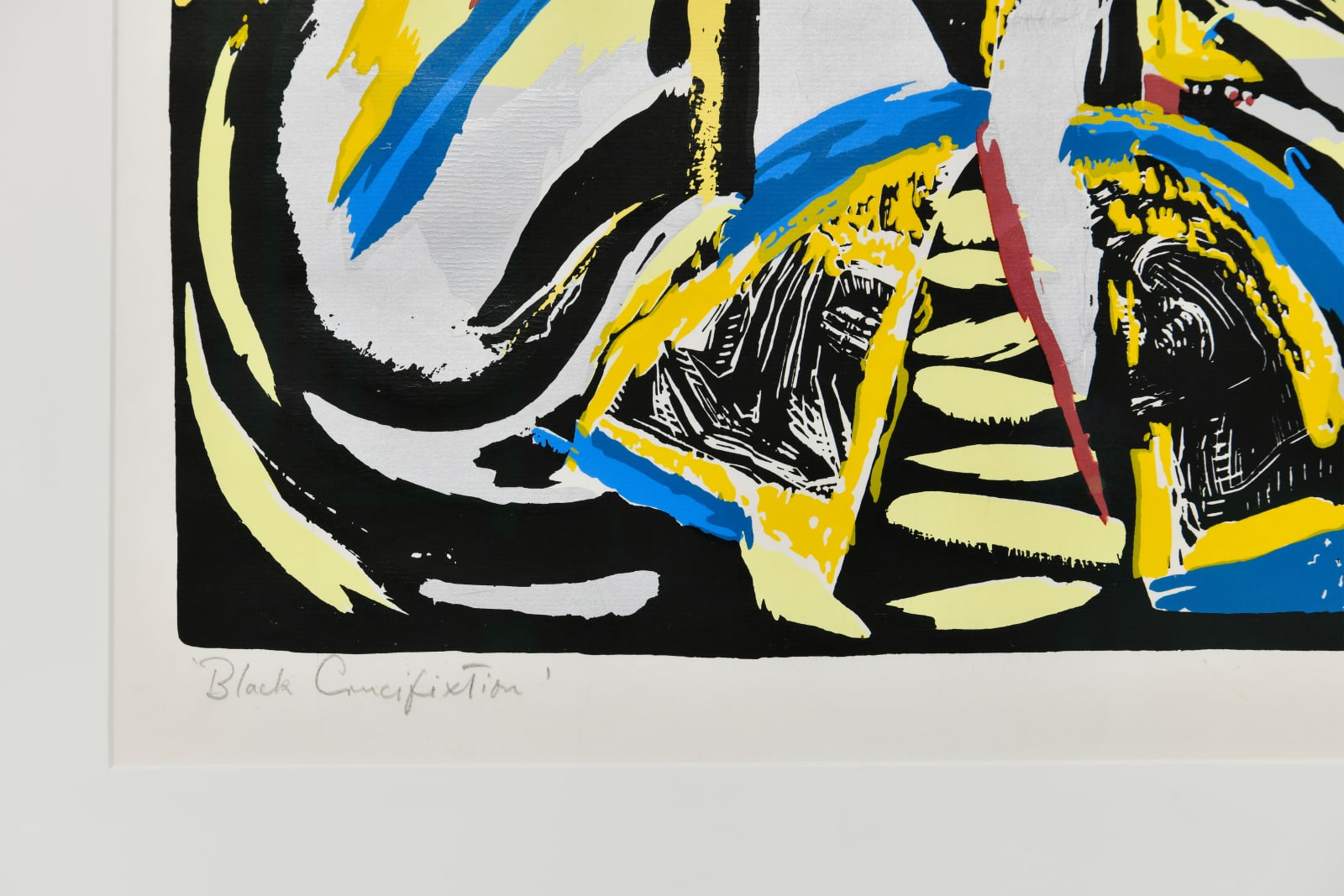 Philip Clairmont, Black Crucifixion, 1981