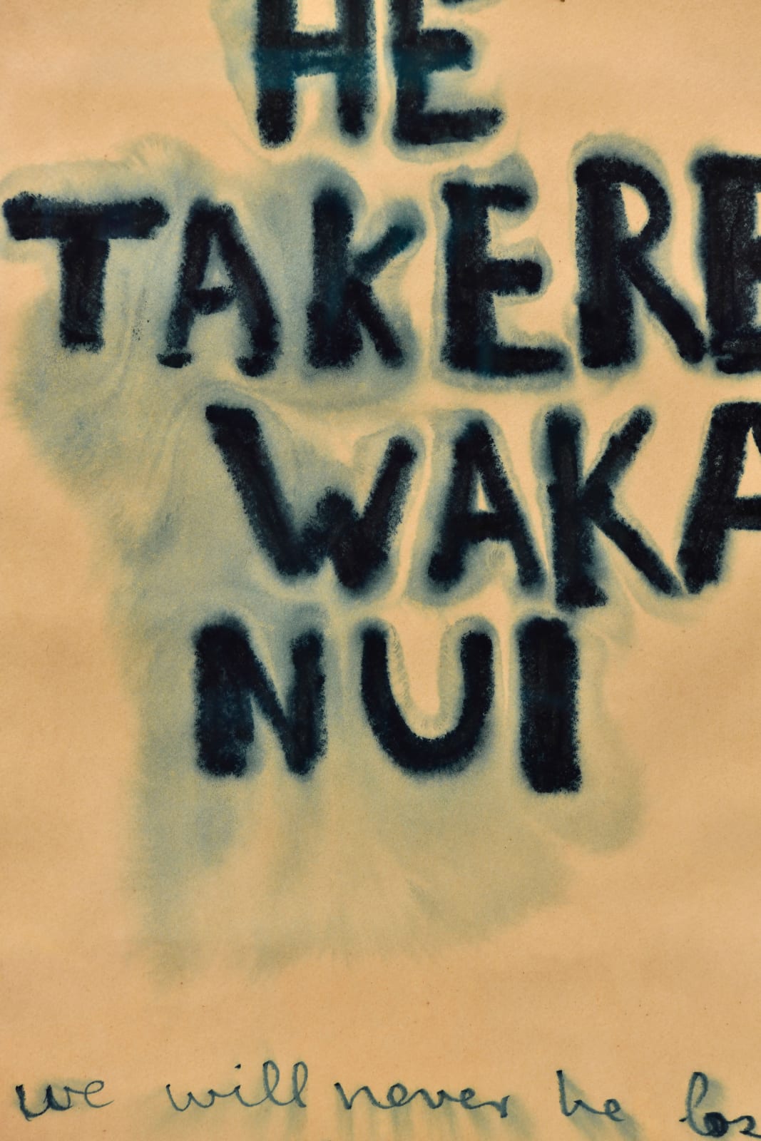 Colin McCahon, We are the Hull of a Great Canoe, 1969