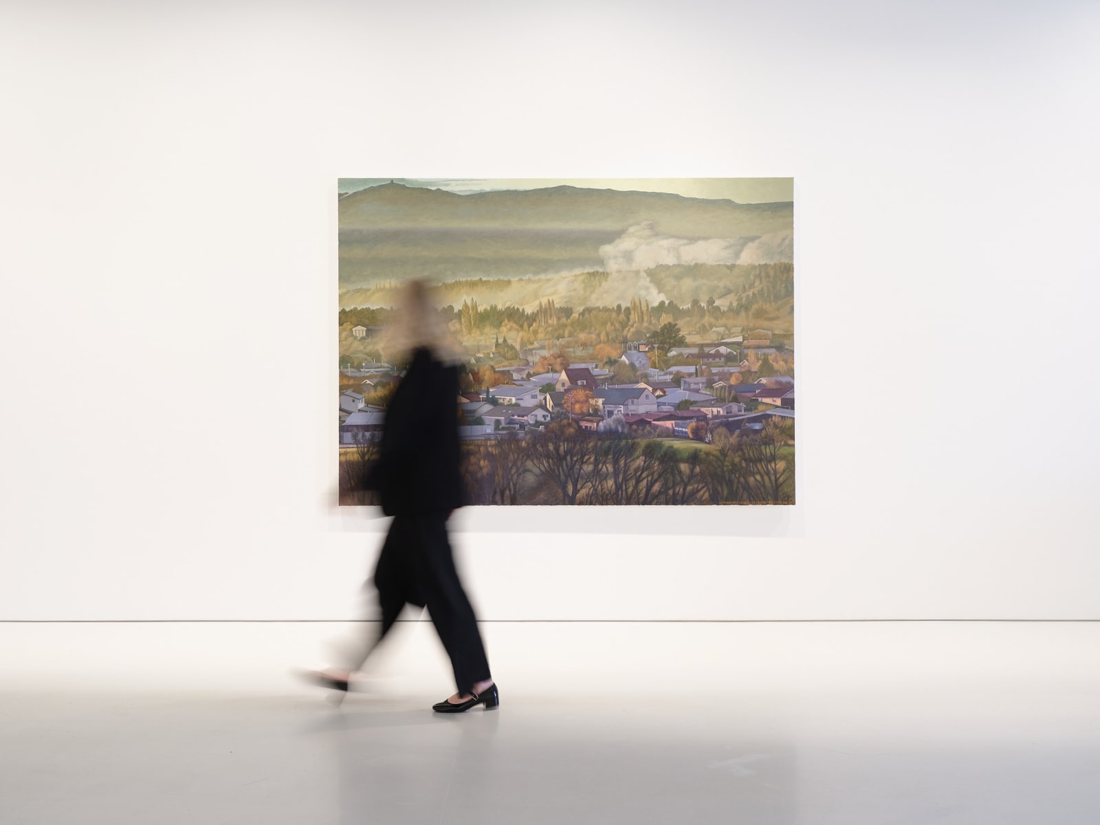 Dick Frizzell, Autumn Morning Alexandra, 2023