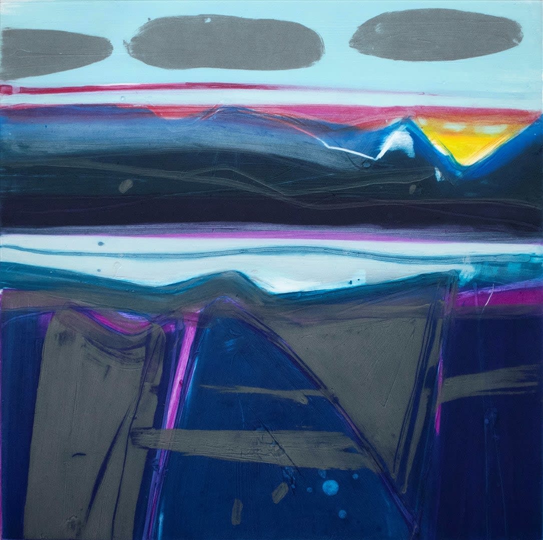 Barbara Rae, Night Clouds, 2022