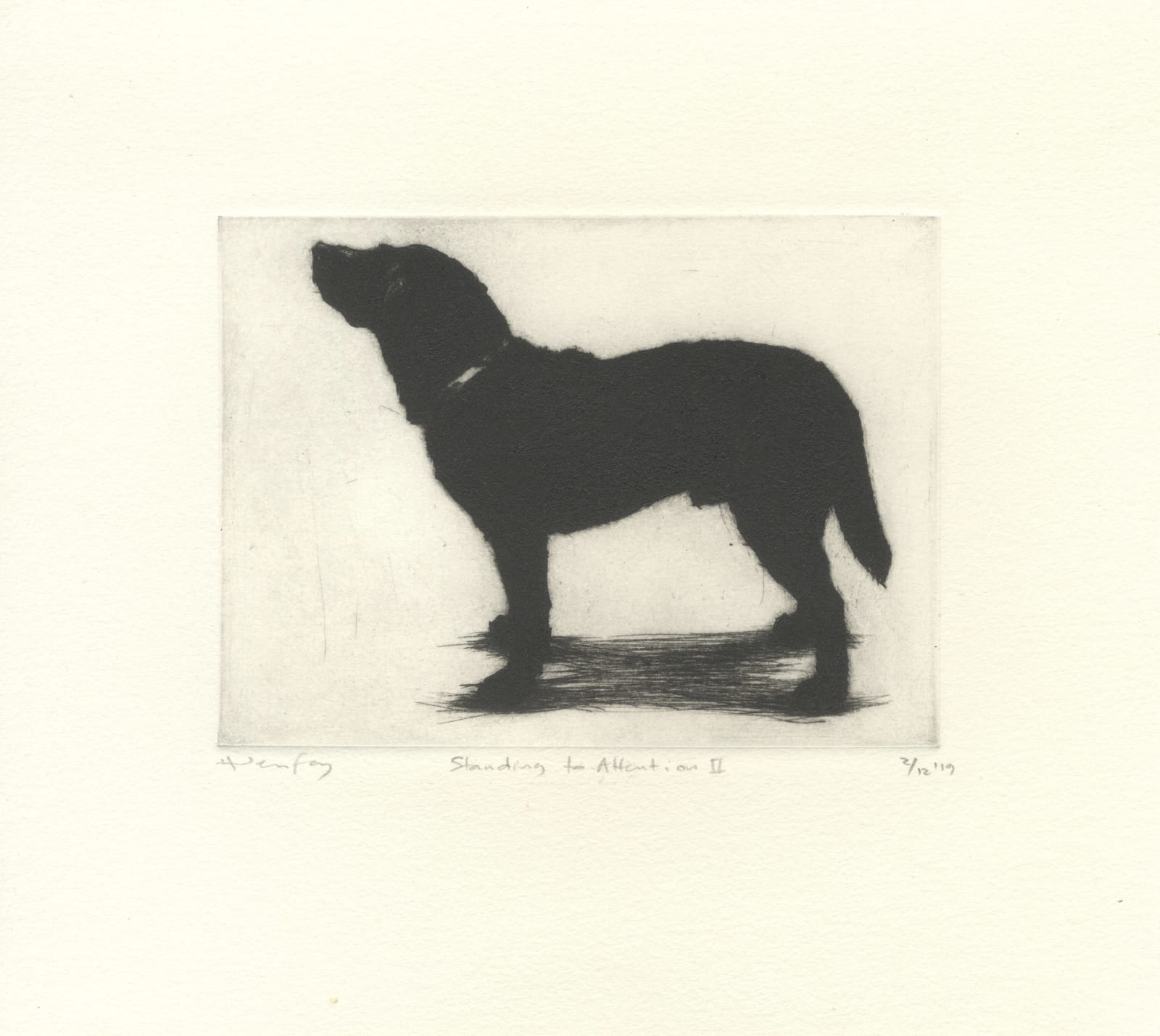 Helen Fay, Standing to Attention II, 2019