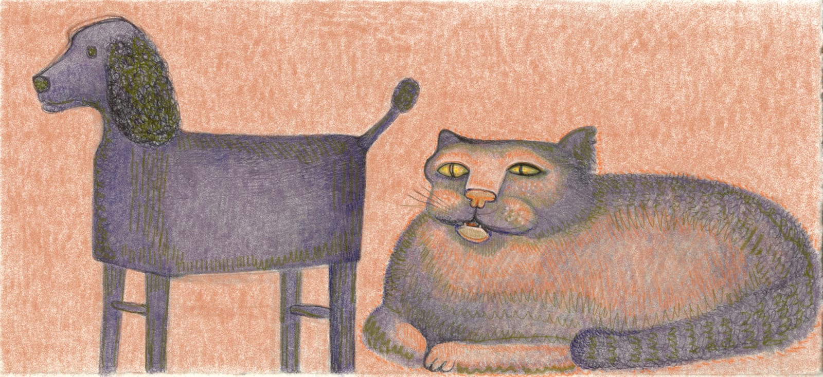 Michael McVeigh, Sofa Dog, 2023
