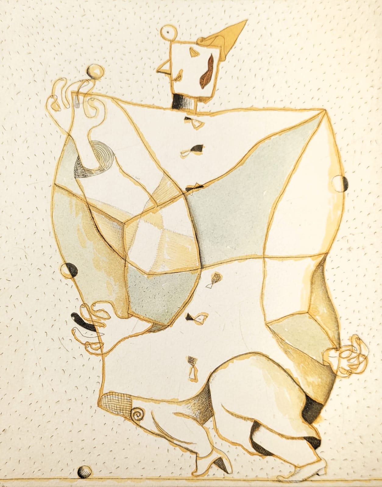 John Byrne, Juggling Harlequin, 1998