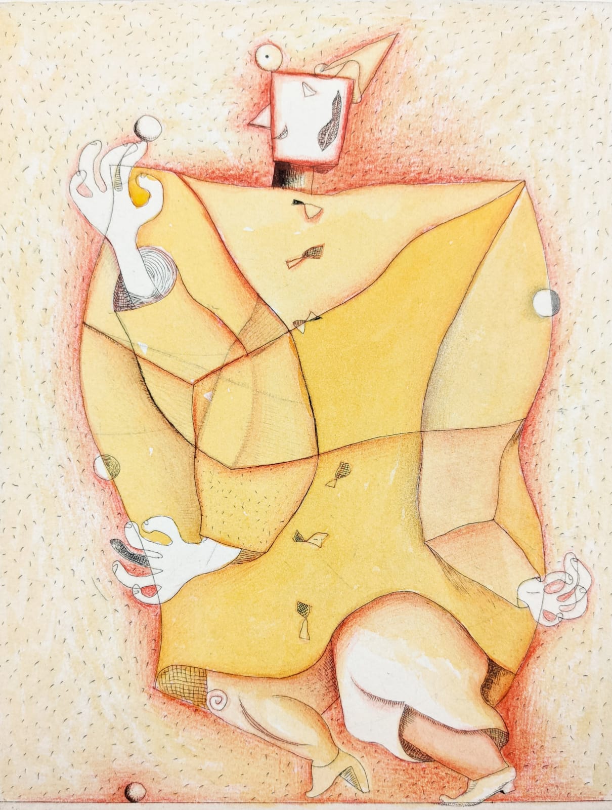 John Byrne, Juggling Harlequin, 1998