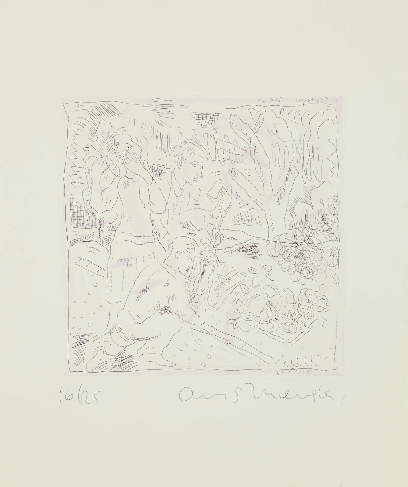 Adrian Wiszniewski, Corrupt Love, 1987