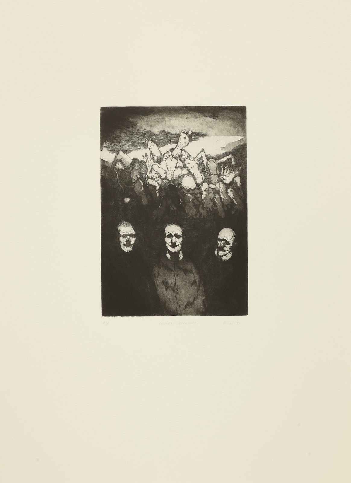 Ken Currie, Covert Operation, 1991
