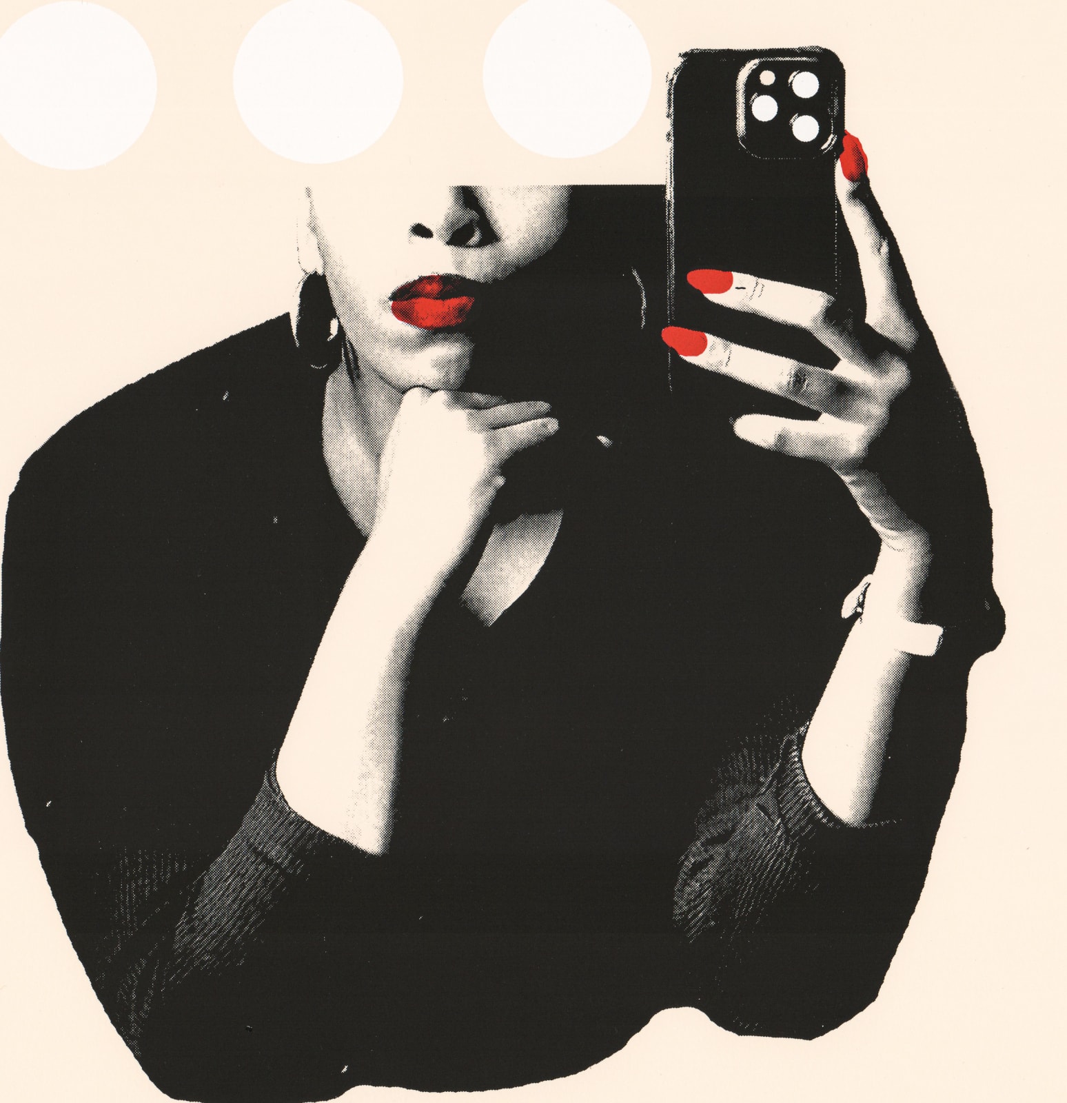 Christian Noelle Charles, Wait a Minute I (white), 2025