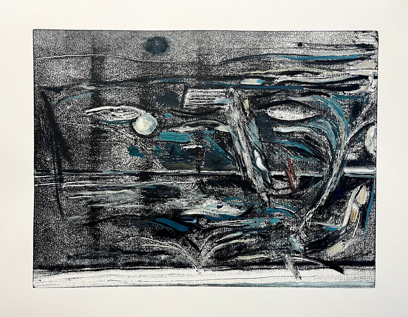 Calum McClure, Forms over the Gulf of Trieste, 2024