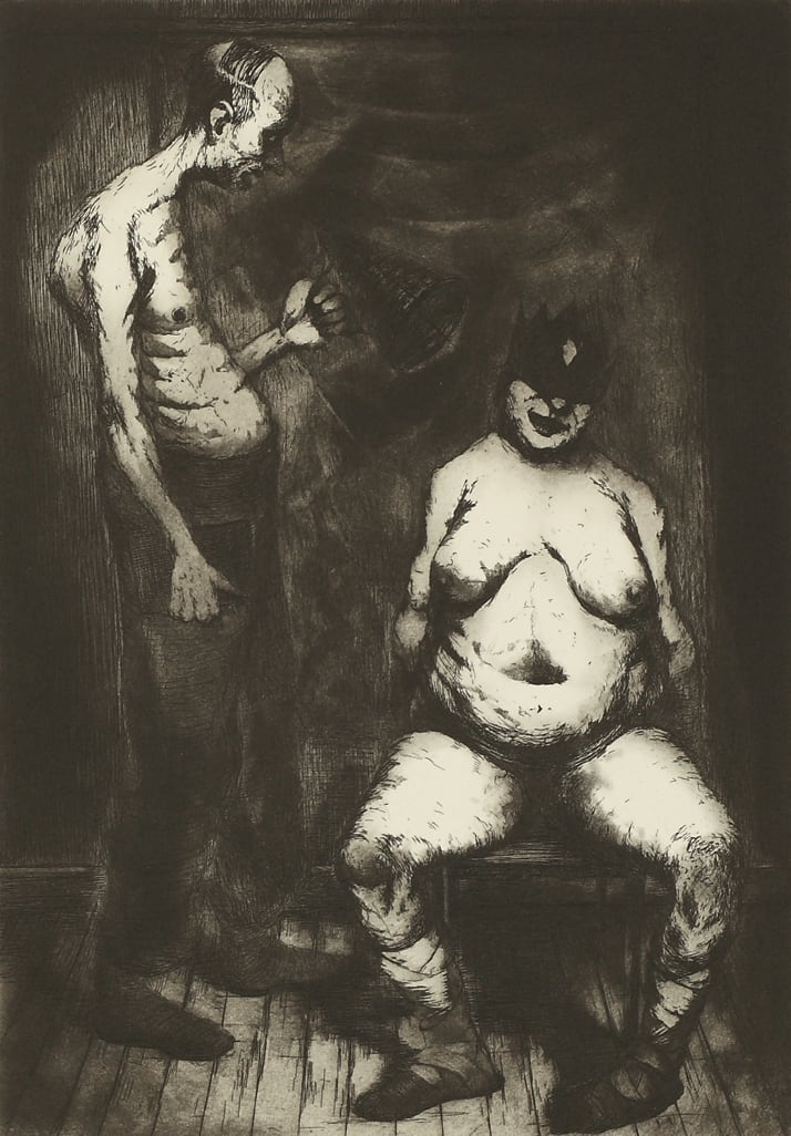 Ken Currie, In Praise of Learning, 1992