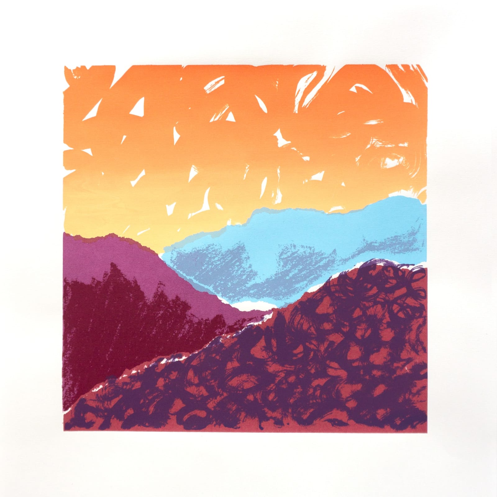 Thyme James, Hills (Dusk), 2023