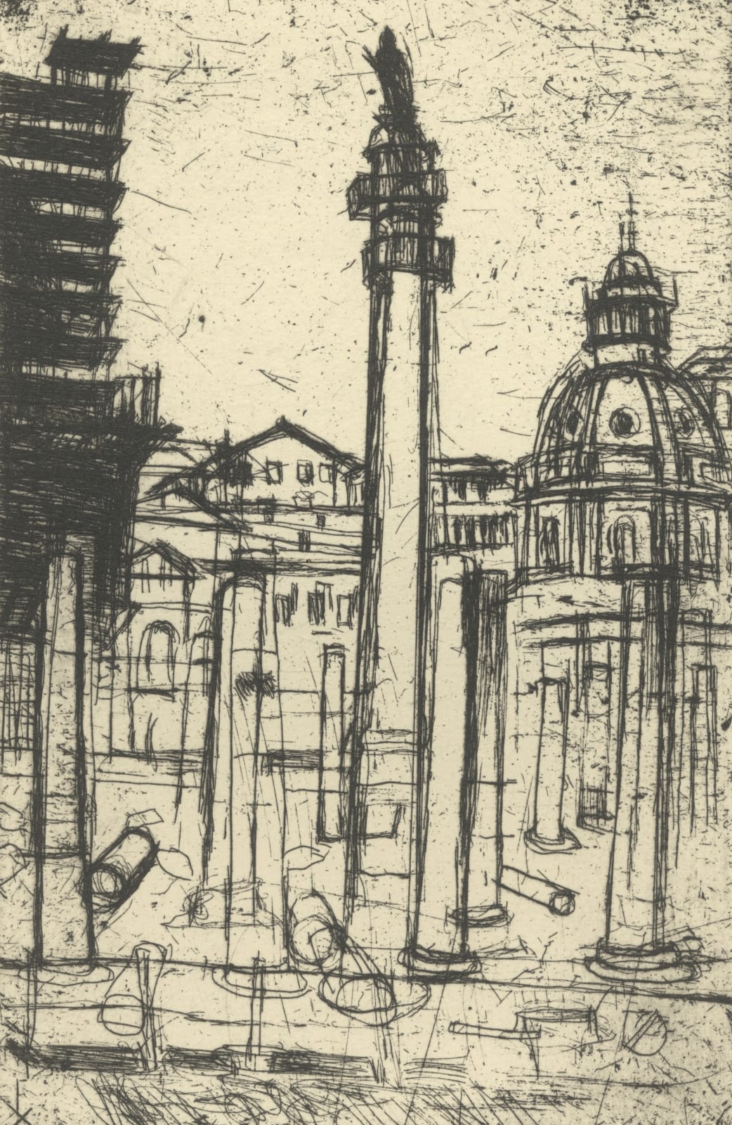 Elizabeth Blackadder, Rome, 2013