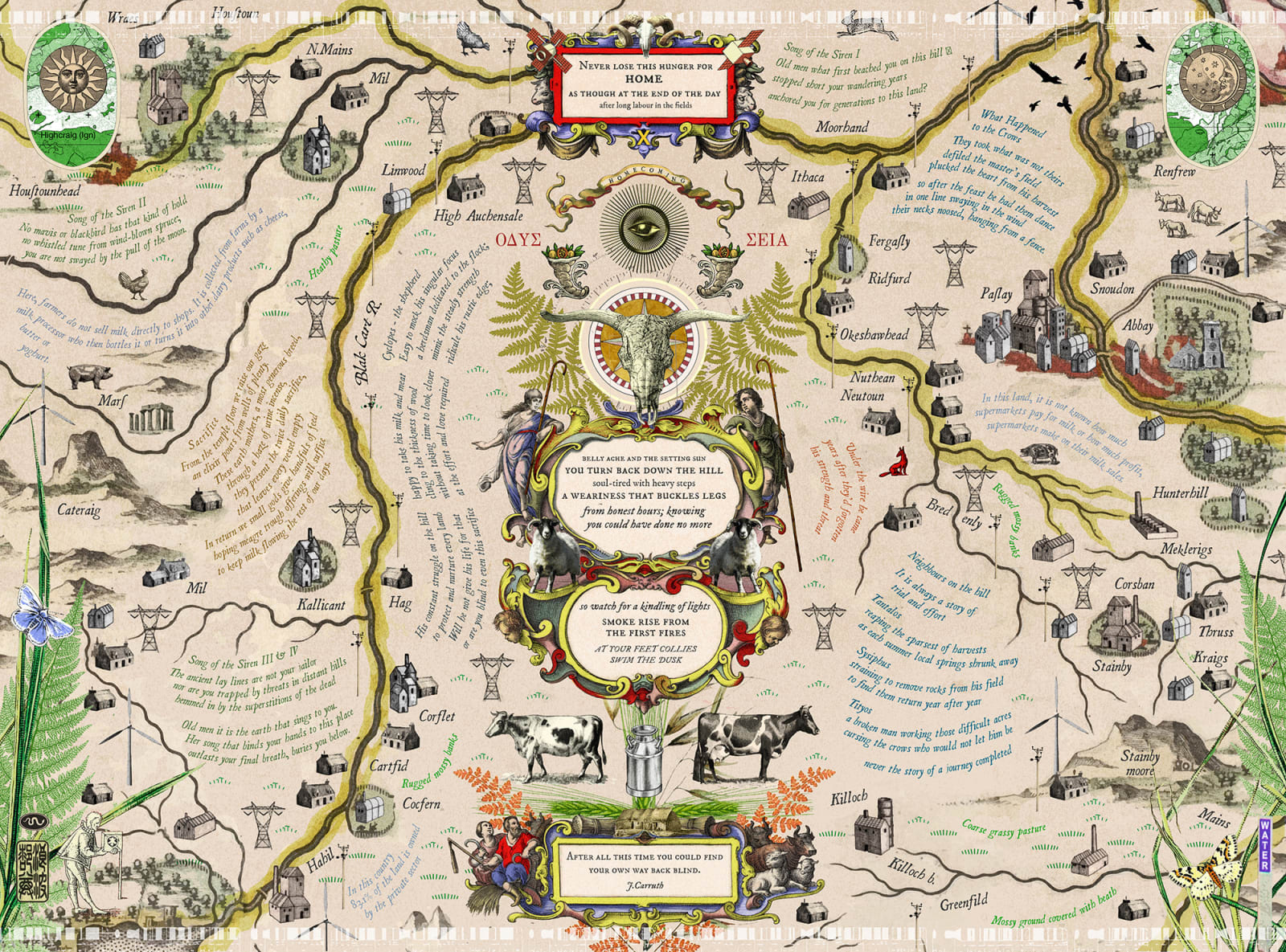 Murray Robertson, High Auchensale to Ithaca, 2016